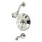 Kingston Brass KB36360PX Tub and Shower Faucet, Polished Nickel KB36360PX - alternate 1
